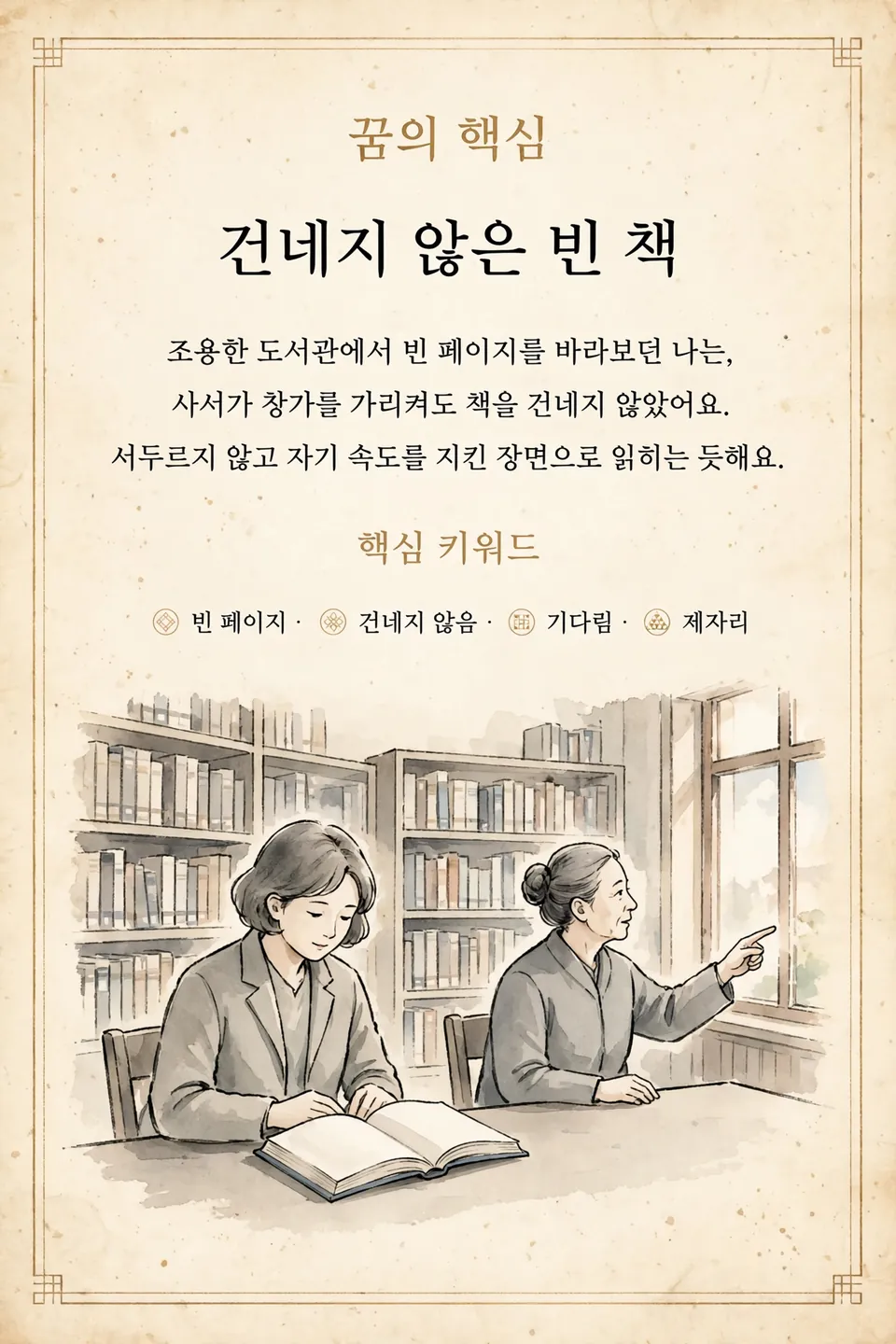 Korean original of card 1, as D. made it.